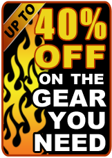 Up to 40% Off on the Gear You Need